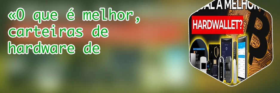 Melhores carteiras de bitcoins